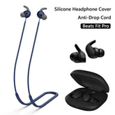 #A Silicone Anti-lost Rope Waterproof Soft Earphone Neck Lanyard for Beats Fit